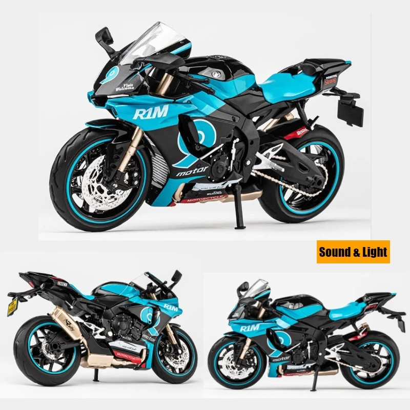 Maisto Yamaha Yzf-R12021 - Modèle miniature en métal moulé sous pression - Échelle 1:12 - Pour collectionneurs, cadeaux, décoration et amour du vélo, multicolore Maisto Yamaha Yzf-R12021 - Modèle miniature en métal moulé sous pression - Échelle 1:12 - Pour collectionneurs, cadeaux, décoration et amour du vélo, multicolore