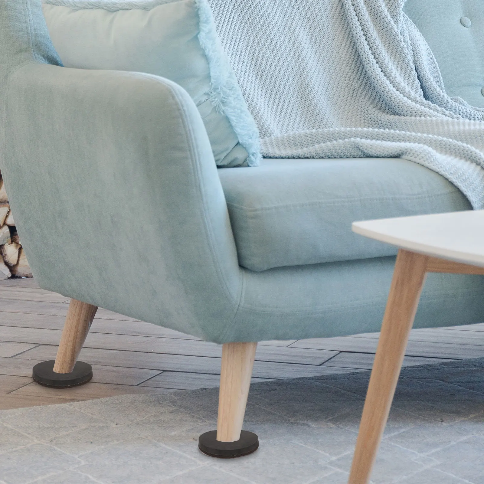 

10Pcs Non Slip Furniture Pads Hardwood Floor Protectors Felt Chair Leg Pads for Smooth Movement and Safety Floor Protectors