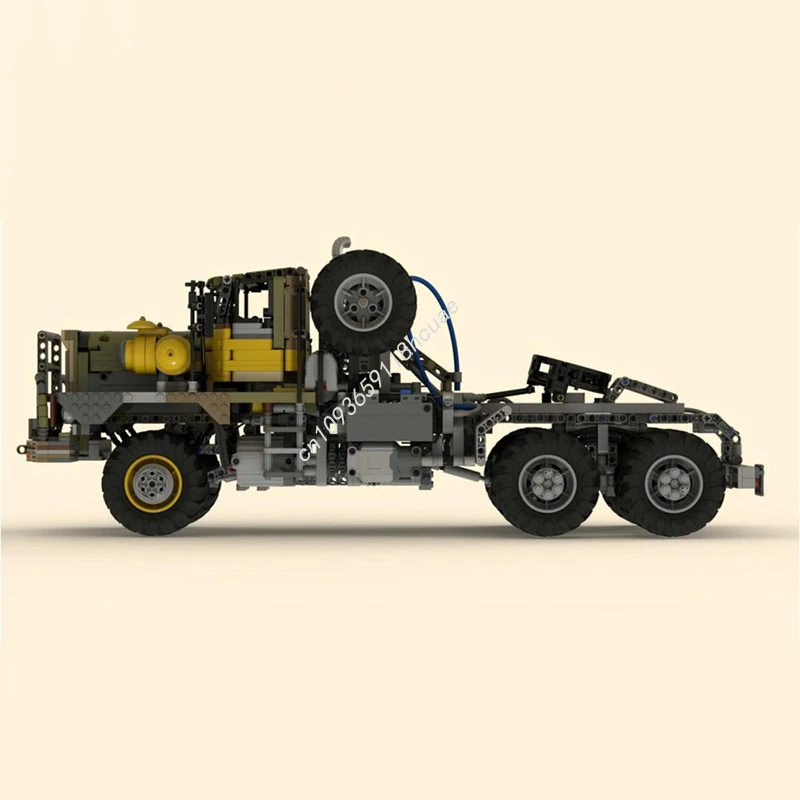 2559PCS Mocการวิเคราะห์BadassยายHeavy Dutyรถบรรทุกรถพ่วงรุ่นBuilding Blocks DIYไอเดียสร้างสรรค์ของเล่นเด็กของขวัญ