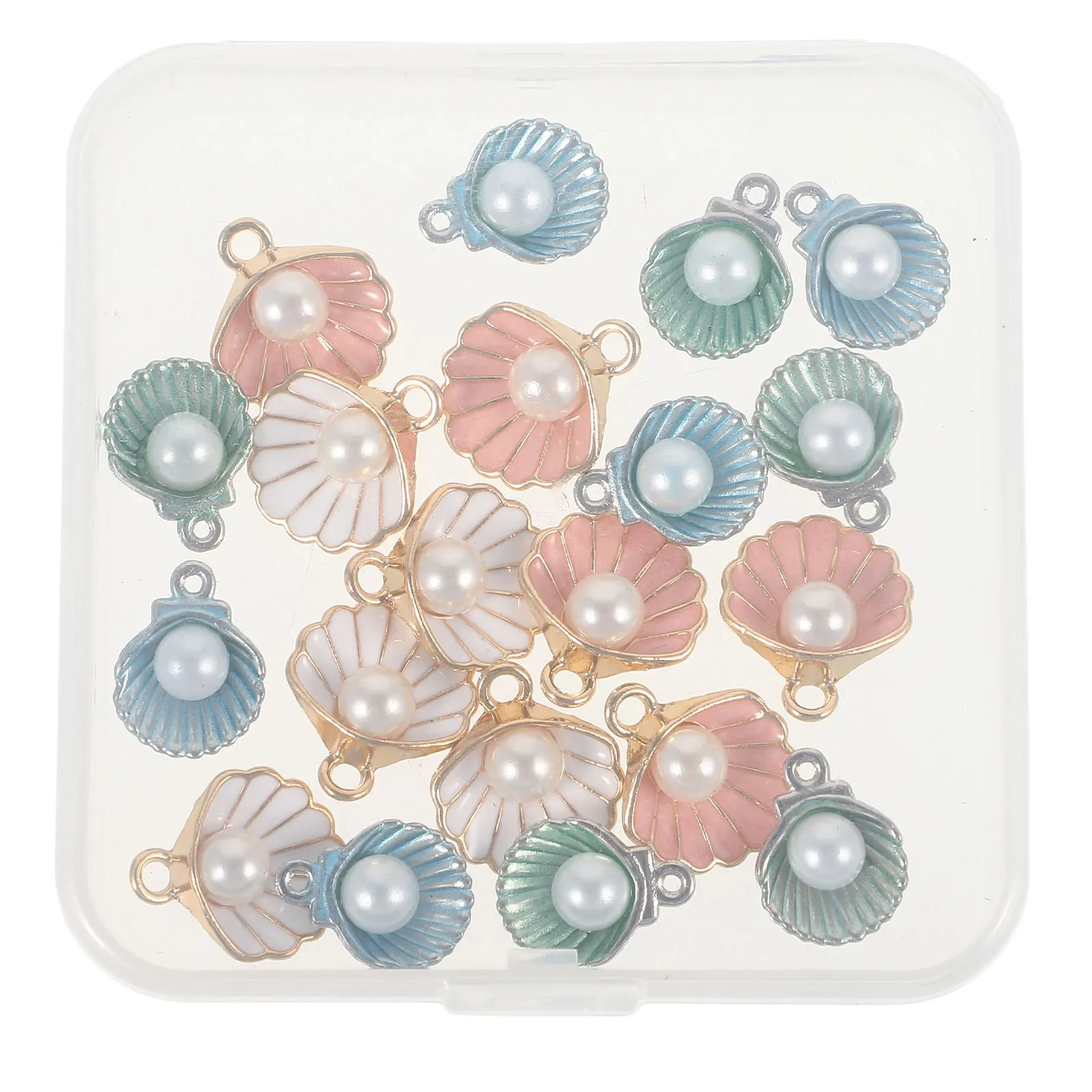 

20 шт., винтажный кулон в виде ракушки моллюска, подвески из сплава, сделай сам, изготовление ювелирных изделий, браслет, ожерелье, подвески в стиле ретро