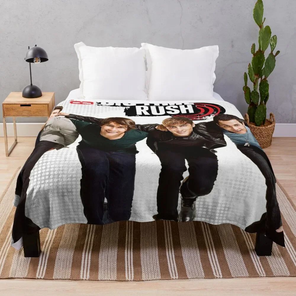 Big time Rush Poster Throw Blanket sofa bed Winter beds warm winter blankets and throws Blankets