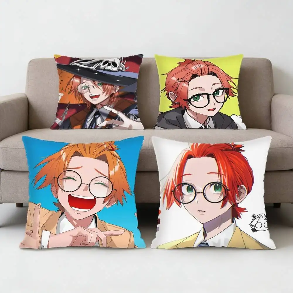 

Phantom Busters Eugene Korekishi Pillow Case Anti-dustmite Pillowcase Invisible zipper silky Sofa cushion cover for bedroom