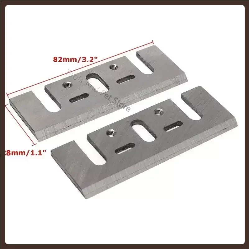 

Electric Planer Blades for F1900B F20A 2pcs 80x29x3mm Planer Knife Blades Woodworking Tools Power Tool Accessories