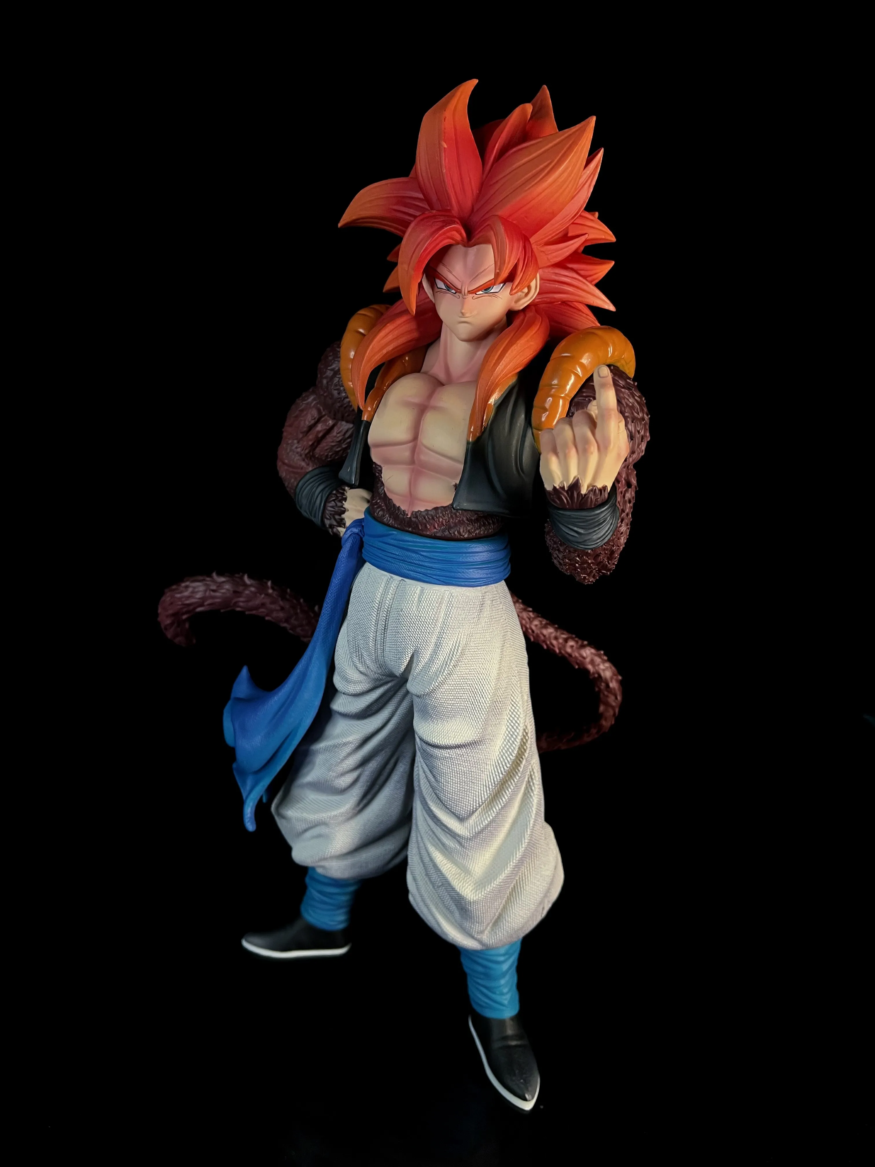 31cm-ys-新型ssj4-ゴジータ-両手交換可能アクションフィギュア-ドラゴンボールz-おもちゃ-アニメフィギュア-gkフィギュア-アニメファンへのギフト