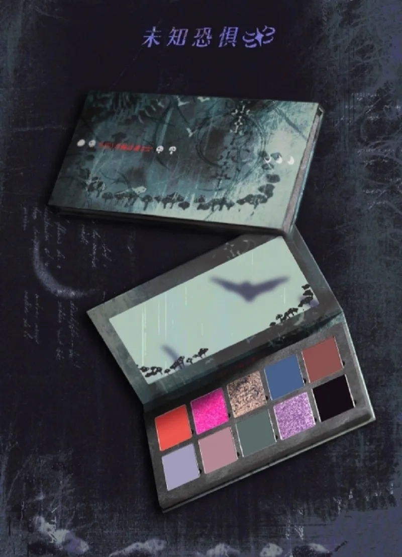 DRAMO 10色アイシャドウ カメレオン シマー グリッター アイシャドウパレット アイメイク