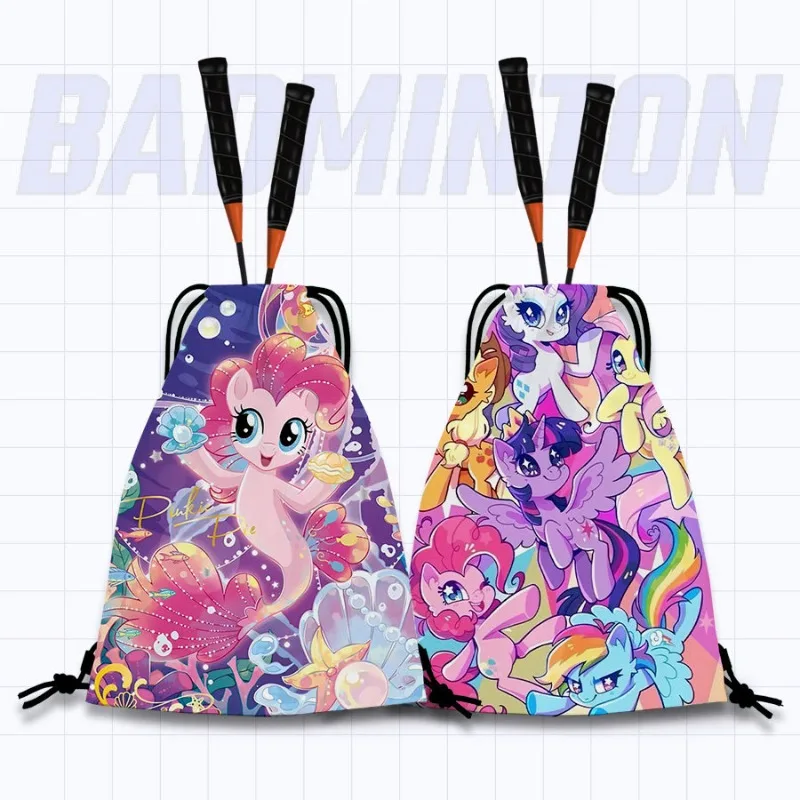 

Сумки My Little Ponys Animated Friends на шнурке для покупок, рюкзаки для йоги, женские и мужские спортивные рюкзаки для спортзала