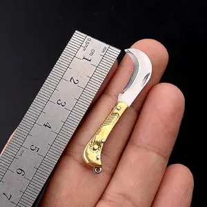 Mini canivete chaveiro para mulheres e homens, pingente de frutas multifuncional, chaveiro, anéis, charme, chaveiro titular, bolsa, presente, novo 10 principais vendas canivete girl - №8