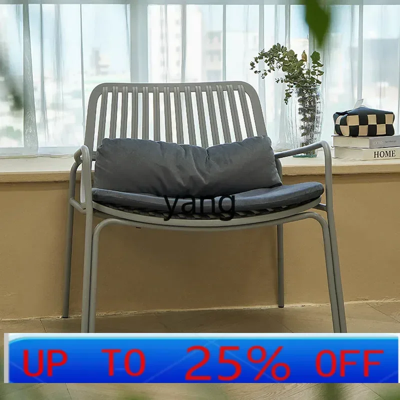 

LTT outdoor waterproof sofa chair creative home balcony leisure chair