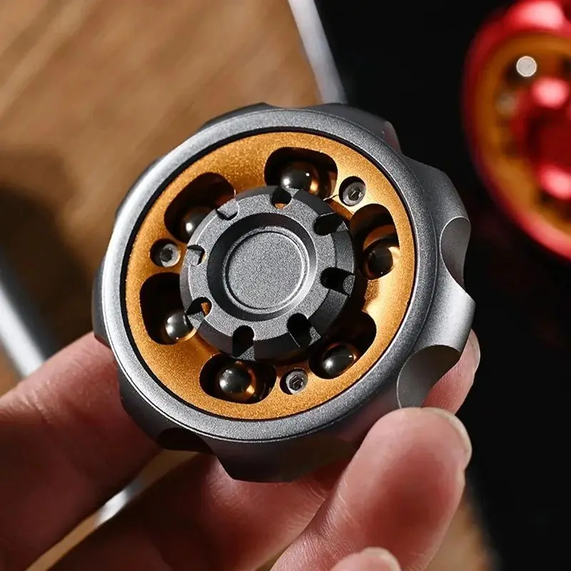 Windmill Scepter Finger Metal Rotation EDC Stress Release Gyroscope Ferris wheel Adult Fidget Stress Relief Toy Home Office Toy