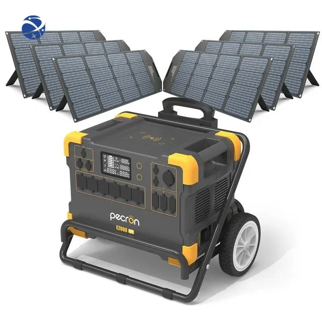 

#YUNYI Pecron New 8k watt hours E2000LFP Superior Fast Charge Solar Generator, solar energy system, home portable power station