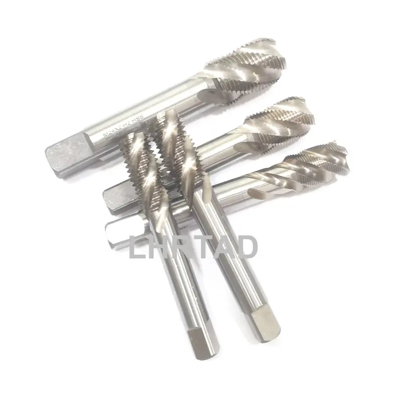 Right Hand Metric Machine Spiral Flute tap M6 M8 M10 M12 M14 M16 HSS Fine screw Thread cut Fluted taps M18 M20 M22 M24 M27 M30