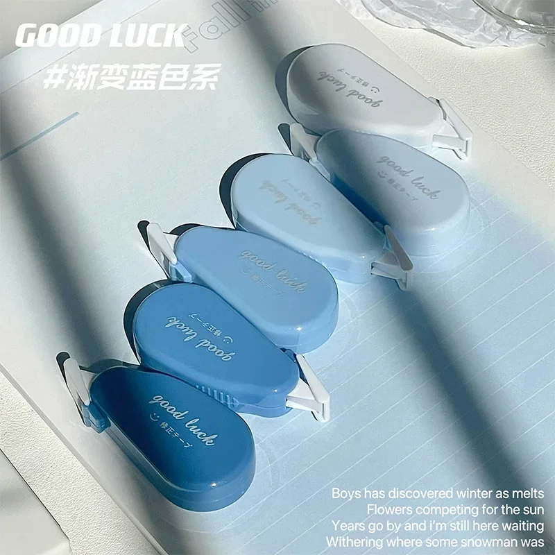 6Pcs/Set Gradient Correction Tape Mini High-value Girls Cute Correction Tape Student Correction Tape Stationary Supplies