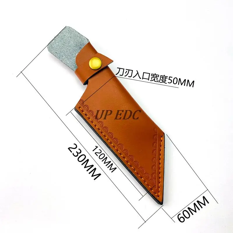 Artificial Leather Knife Case/Sheath Outdoor Sheath Leather Case Knife Accessories DIY Knife Protective Case Artificial Leather
