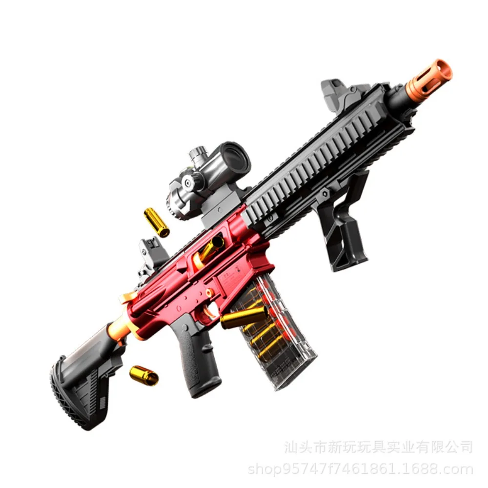 ปืนของเล่นยิงกระสุนนิ่มแบบไฟฟ้าต่อเนื่อง ARP9/M416 โหมดยิงด้วยมือ/อัตโนมัติ สำหรับเกมยิงปืนกลางแจ้งในฤดูร้อน