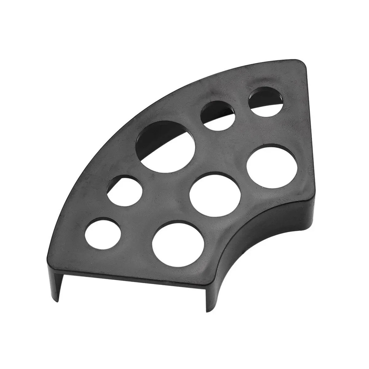 

Подставка для 8 стаканчиков с чернилами в форме веера, держатель для пигментов для тату, хранения ватных палочек, черная подставка для стаканчиков с пигментом