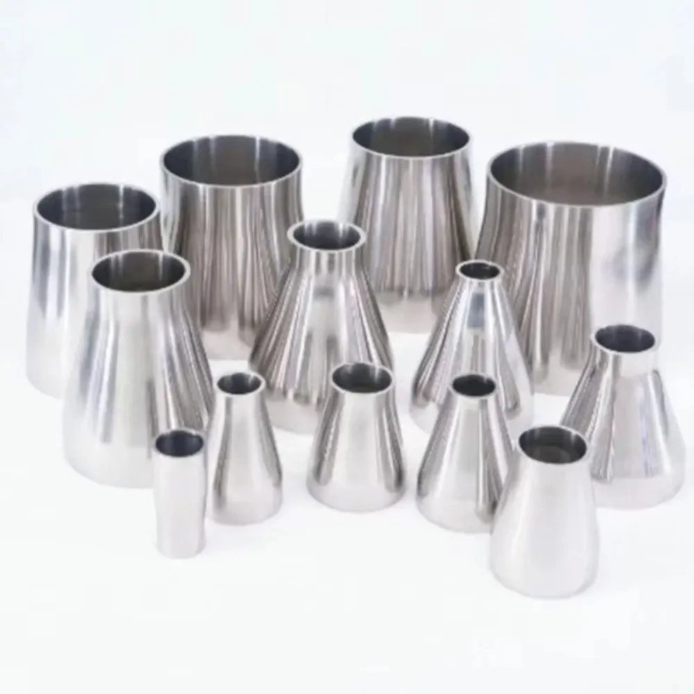 Welding Connection Welding Reducer Finishing Polish Corrosion Resistant Sanitary Pipe Fitting OD Weld Concentric Smooth