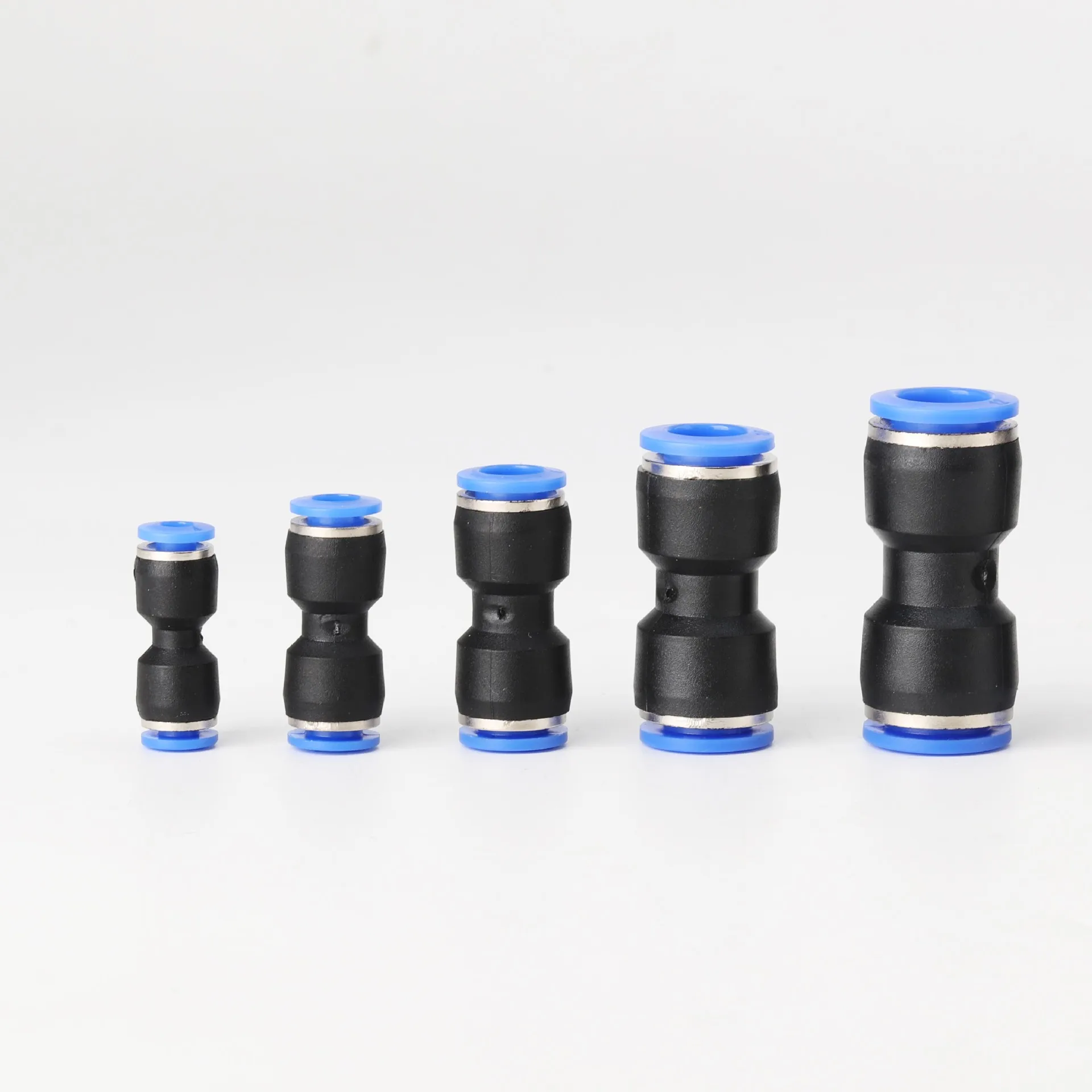 10pcs/20pcs Air Line Fittings To Connect, 4/6/8/10/12mm Quick Release Connectors Air Line Fittings/ Quick Release Pneumatic Conn