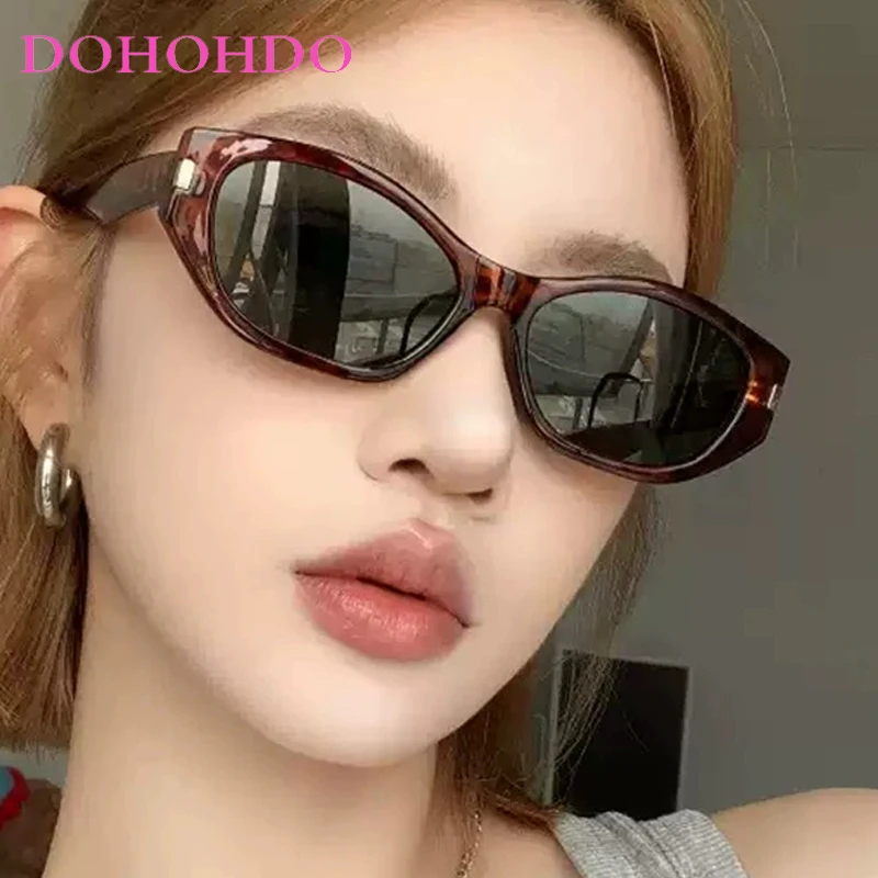نظارات شمسية كلاسيكية بتصميم عين القطة المتقدمة للنساء والرجال للسفر في الهواء الطلق، ظلال للتصوير في الشوارع UV400 Gafas De Sol