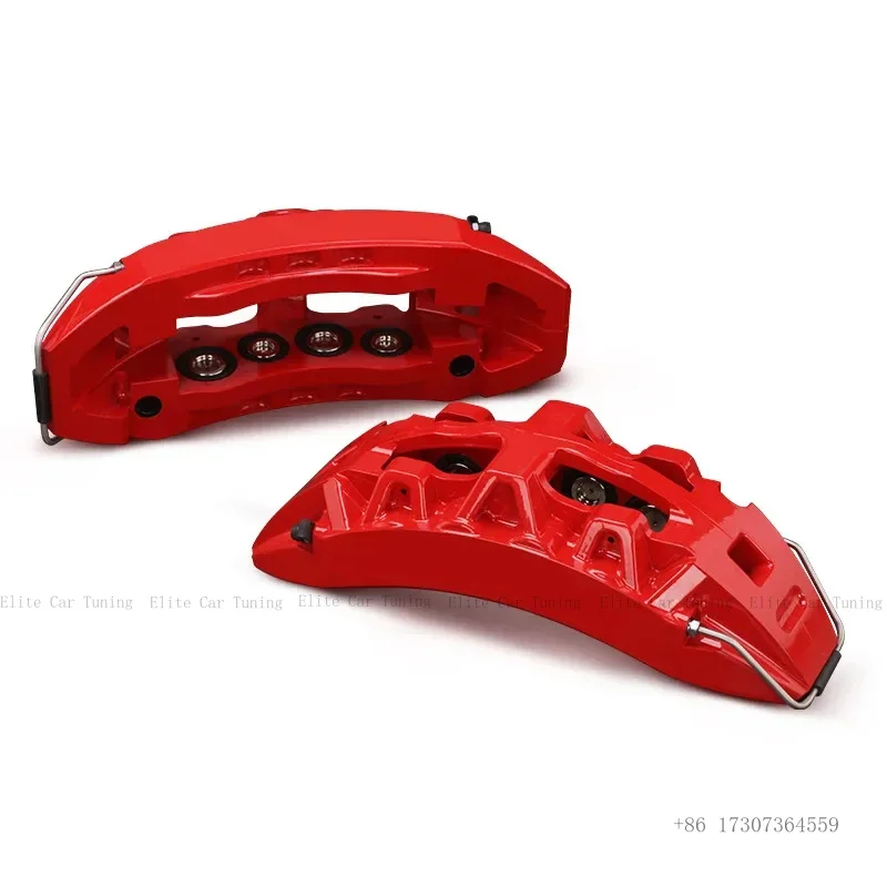 Big 8 Pot SL8 Brake Calipers 380mm 405mm Stainless Steel Brake Rotor Upgrade Brake System For  XF XE XJ XK XKR F-PACE
