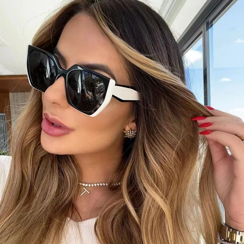 New 2023 Small Sunglasses Women Trendy Brand Sun Glasses Female Designer Vintage Eyewear Men Square Glasses UV400 Oculos De Sol