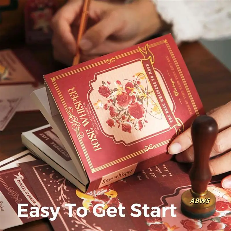 

Scrapbooking Kit, Vintage Collection, Perfect For Bullet-Scrapbooking Materials, Planner DIY Art Crafts