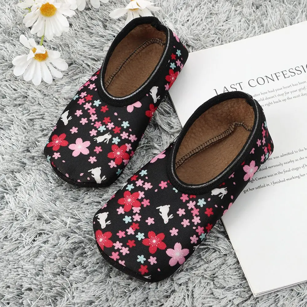 

Elastic Fashion Winter Warm Thicken Floor Socks Non Slip Sockings Bed Sock Floor Slipper