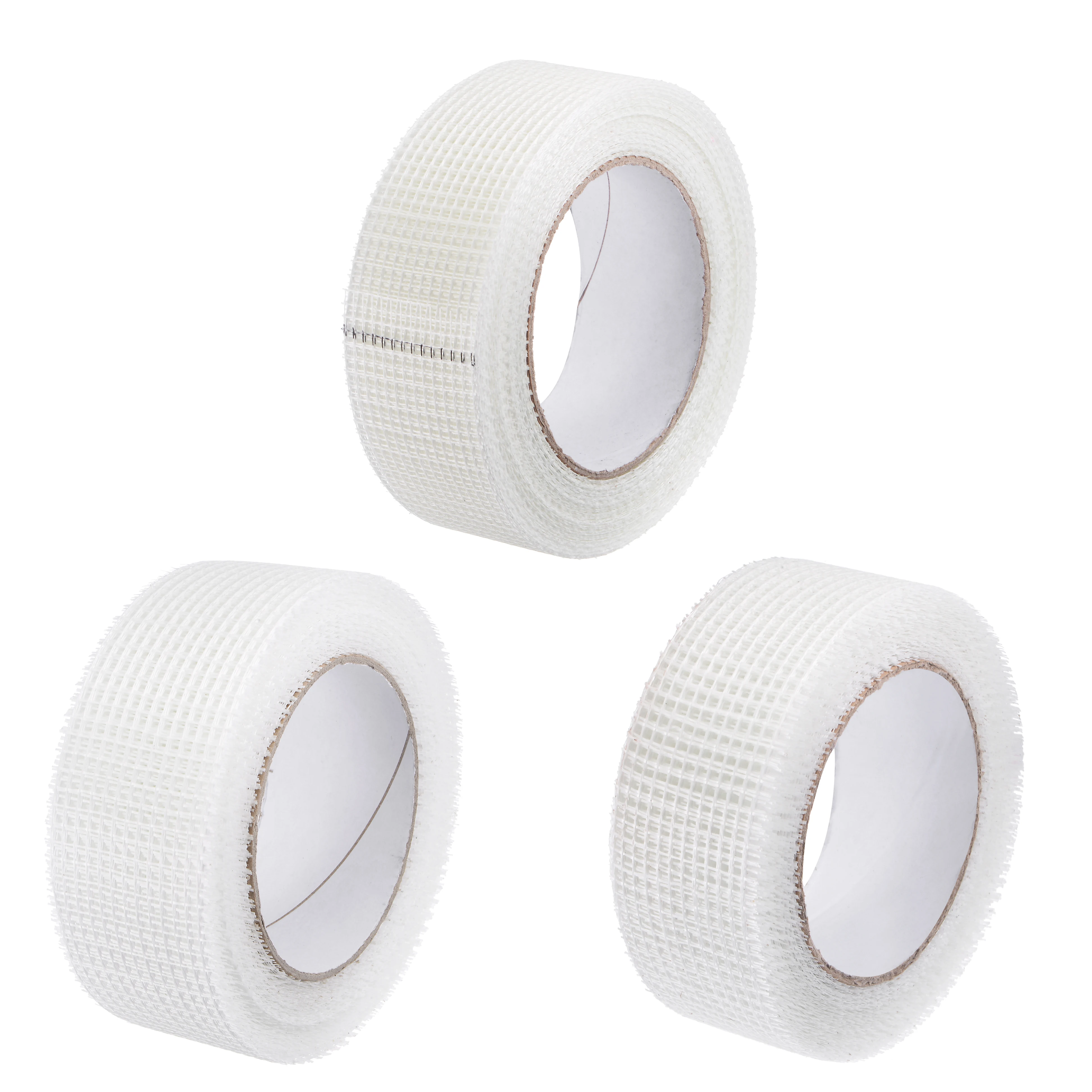 

1pc 25m/30m Strong Glass Fiber Tape Mesh Fiber Tape Self-Adhesive Drywall Repair Fabric Fiberglass Adhesive Tape for Wall Cracks