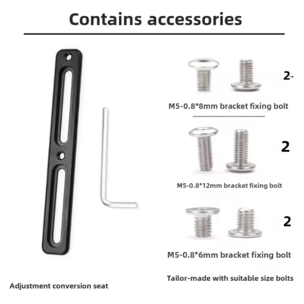Adapter uchwytu na bidon rowerowy, wielofunkcyjny adapter do siodełka, regulowany wspornik przedłużający do rowerów szosowych i górskich.