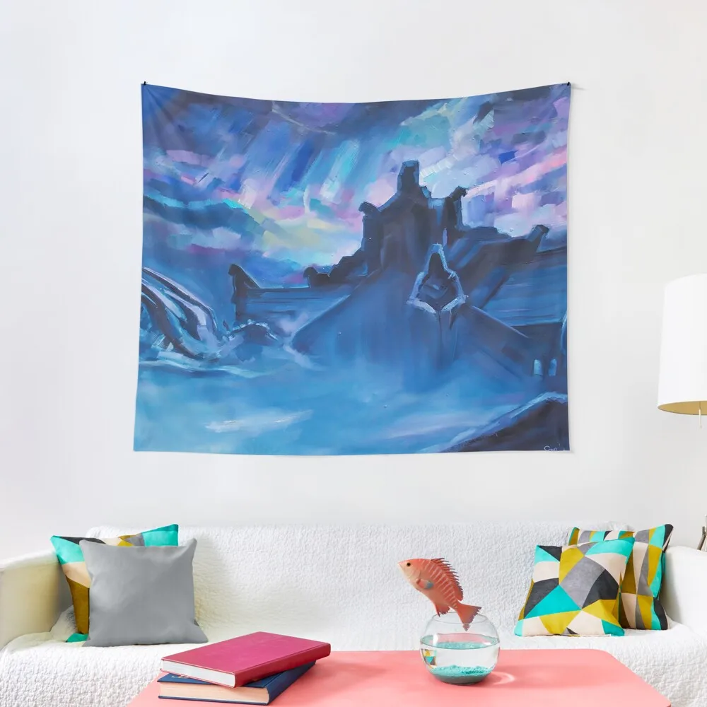 

Skyrim Tapestry Room Decoration Korean Style Aesthetic Room Decorations Hanging Wall Tapestry