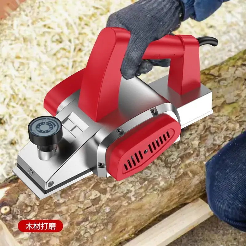 

Portable electric planer woodworking household small cutting board grinding