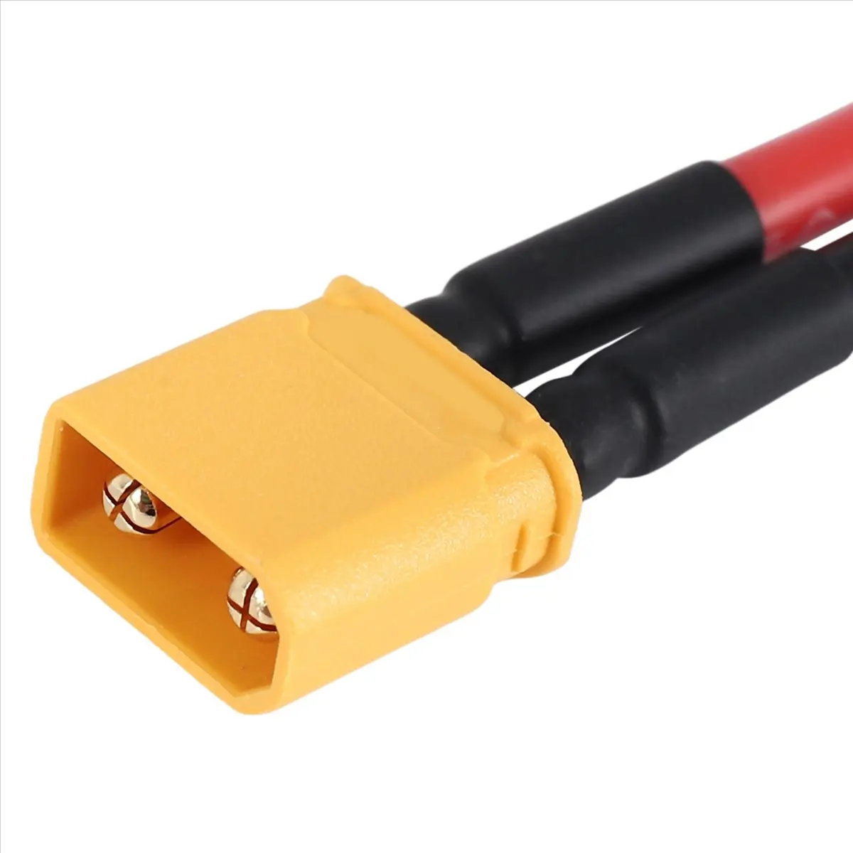 CANING- RC Battery Cable Amass XT60 to XT30 T-Plug Connector Male Female Connector Plug with 16AWG Silicone Wire 100mm