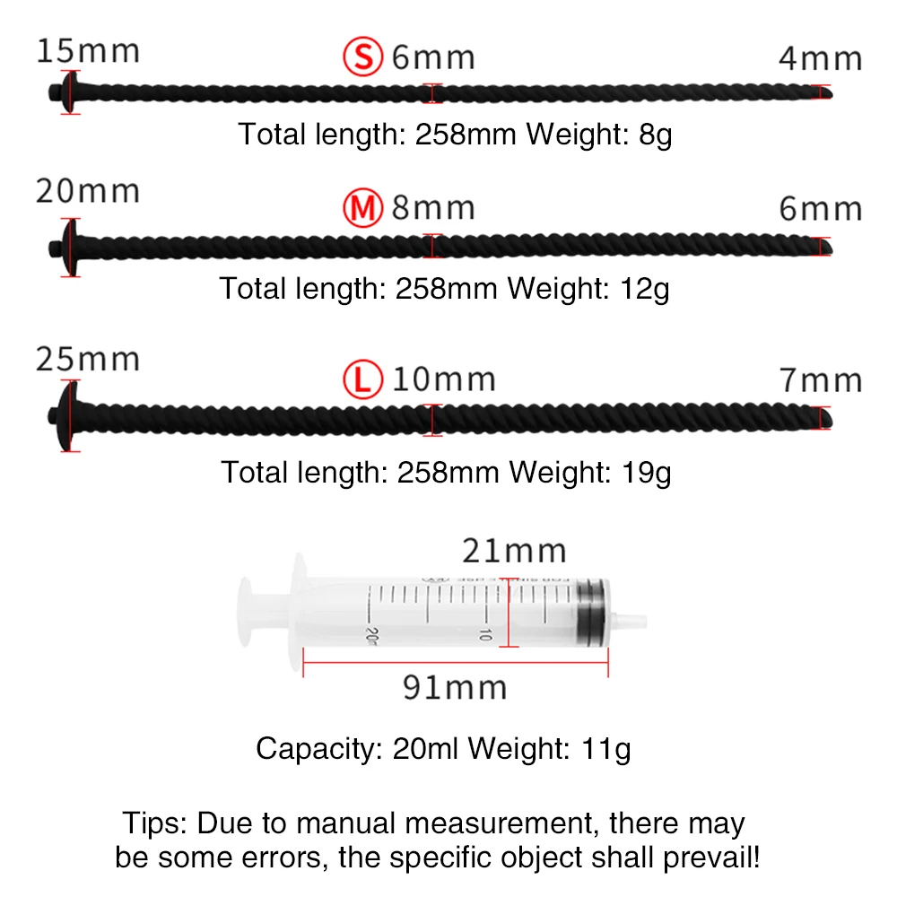 Male Spray/Washing With Syringe Urethral Plug Urethra Dil Sounding Penis Plug Urethra Stimulate Dilator Masturbation Rod Sex Toy