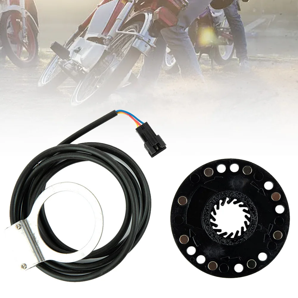 E-Bike Speed Sensor Part Pedal Replacement 5/8/12 Magnets Booster Accessories Alloy Assistant Sensor DIY SM-3A