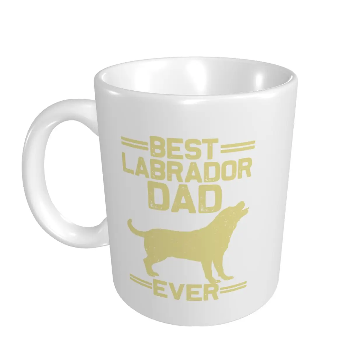 Mark Cup Mug Best Labrador DAD EVER Labrador Retriever Dogs Coffee Mugs Tea Milk Water Cup Travel Mugs For Office Home