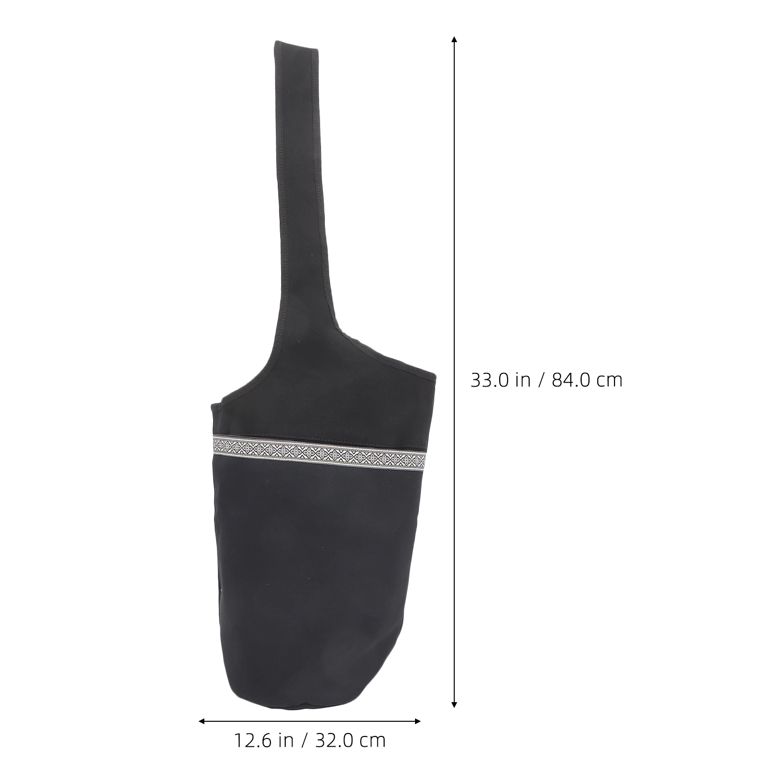 

Yoga Mat Carrier Bag Fitness Items Pouch Thicken Exercise Storage Canvas for Sports