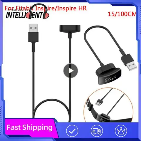 Cargador USB de repuesto para Fitbit Inspire/Inspire HR, Cable de carga, cargador magnético Universal, accesorio inteligente