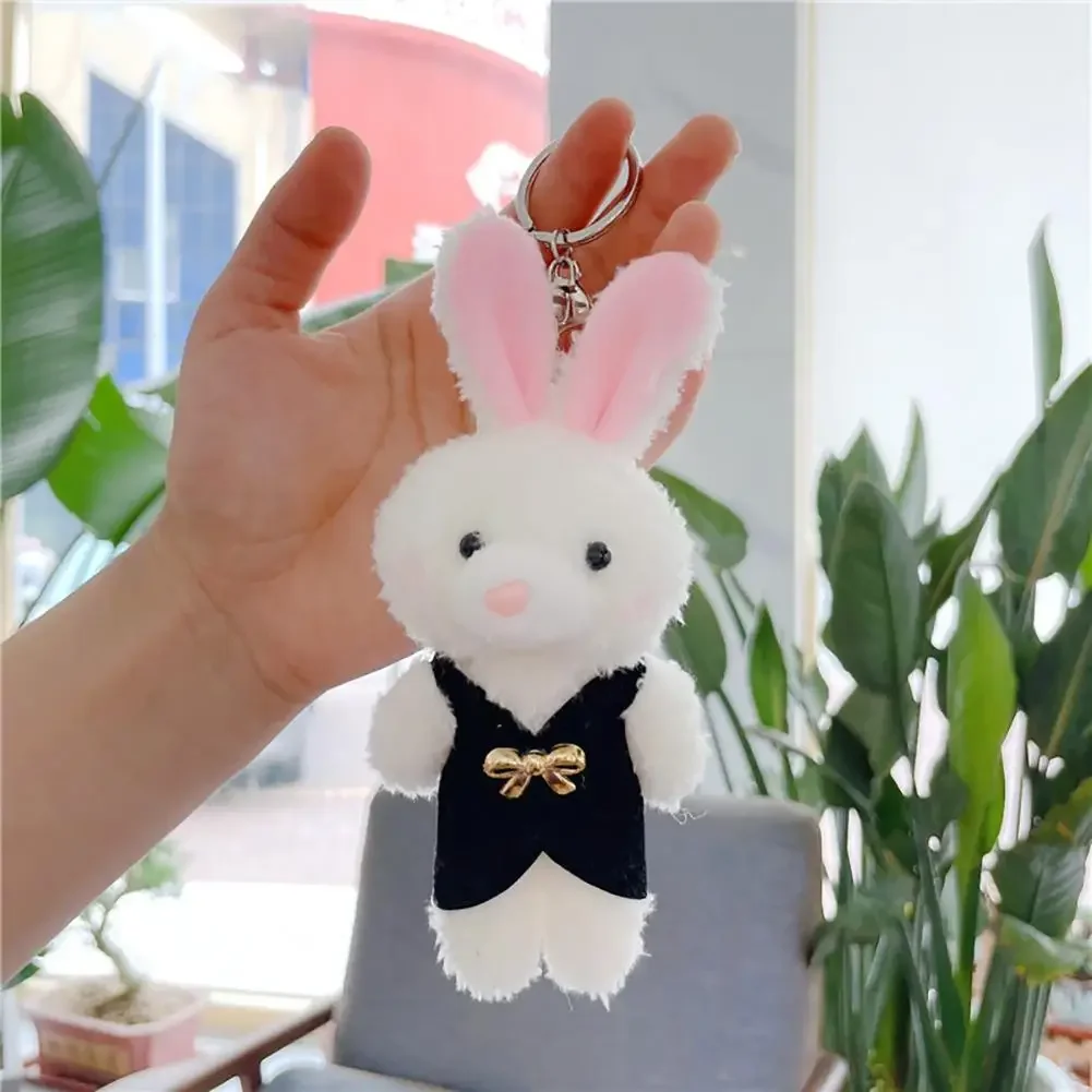 1Pc Simulation Rabbit Pendant Girl Plush Toy Claw Machine Ornaments Gift Anime Keychain Doll Children Gifts Toy