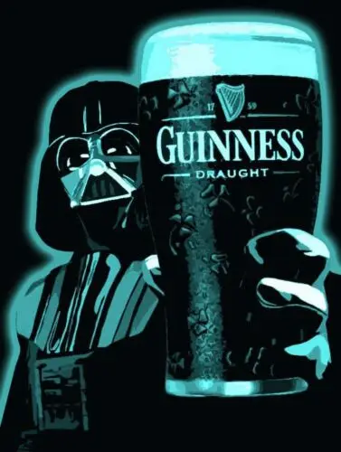 Guiness grün, Retro Metall Aluminium Vintage Zeichen Bar Pub Club Mann Höhle