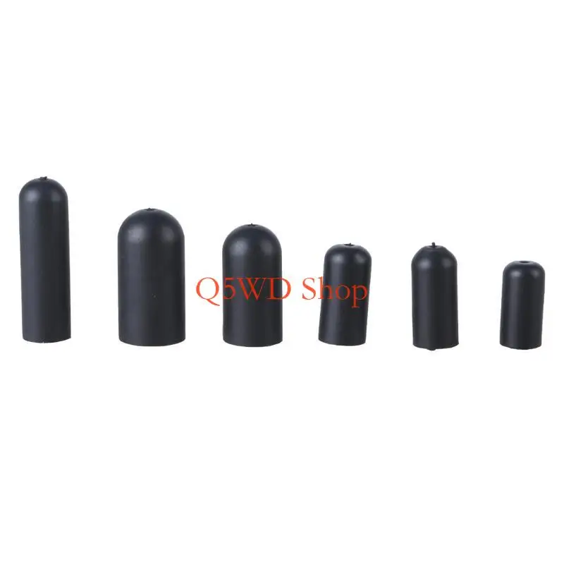 Q5WD Heavy Duty Rubber Cable Grommets, 80Piece Set, Multiple Size For Wire Insulation And Safety 3/8, 5/16, 7/32, 1/4,7/32,