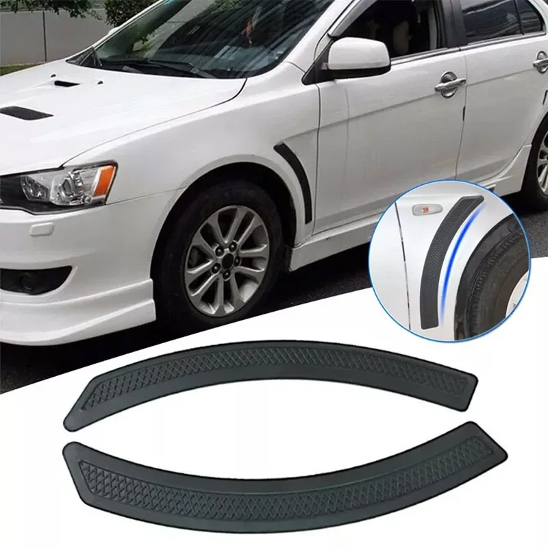 

Pop 2Pcs Car Universal Front Fender Side Vent Sticker Cover EVO Style For Mitsubishi Lancer 2008-2015 Scratch Resistant Decorati