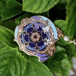 Game Wanderer Balladeer Cosplay Metal Badge Brooch Pins Cosplay Anime Souvenir Collection Props Ornament Gifts