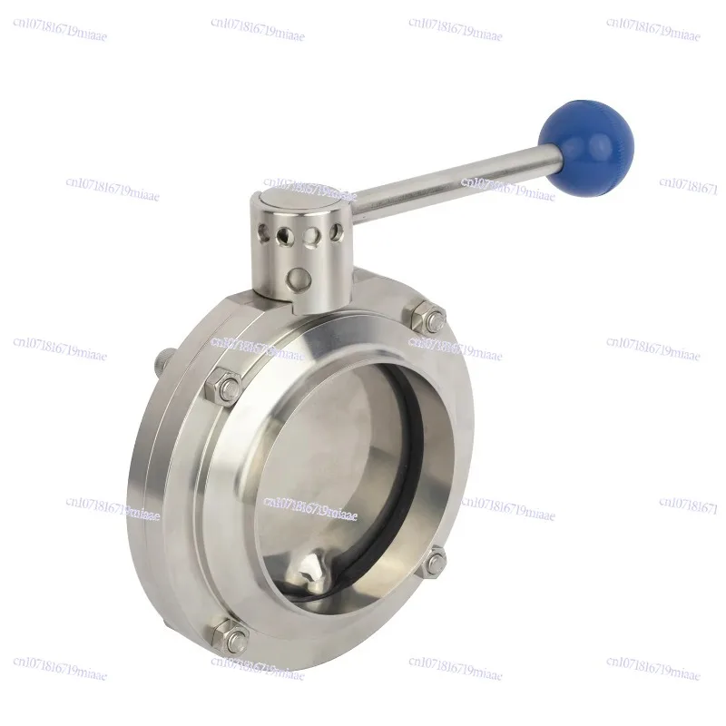 

SS316 DN25 Clamp-clamp, Manual Drive, Pneumatic Drive PTFE Sealing, Normal Closing Sanitary Butterfly Valve