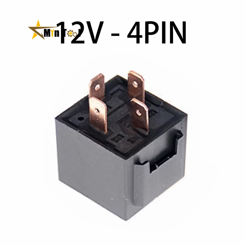 Automotive Relay DC 12V / 24V 80A 4PIN 5Pin SPDT Car Control Switch Device Car Relay High Capacity Switch Relay Power Supply