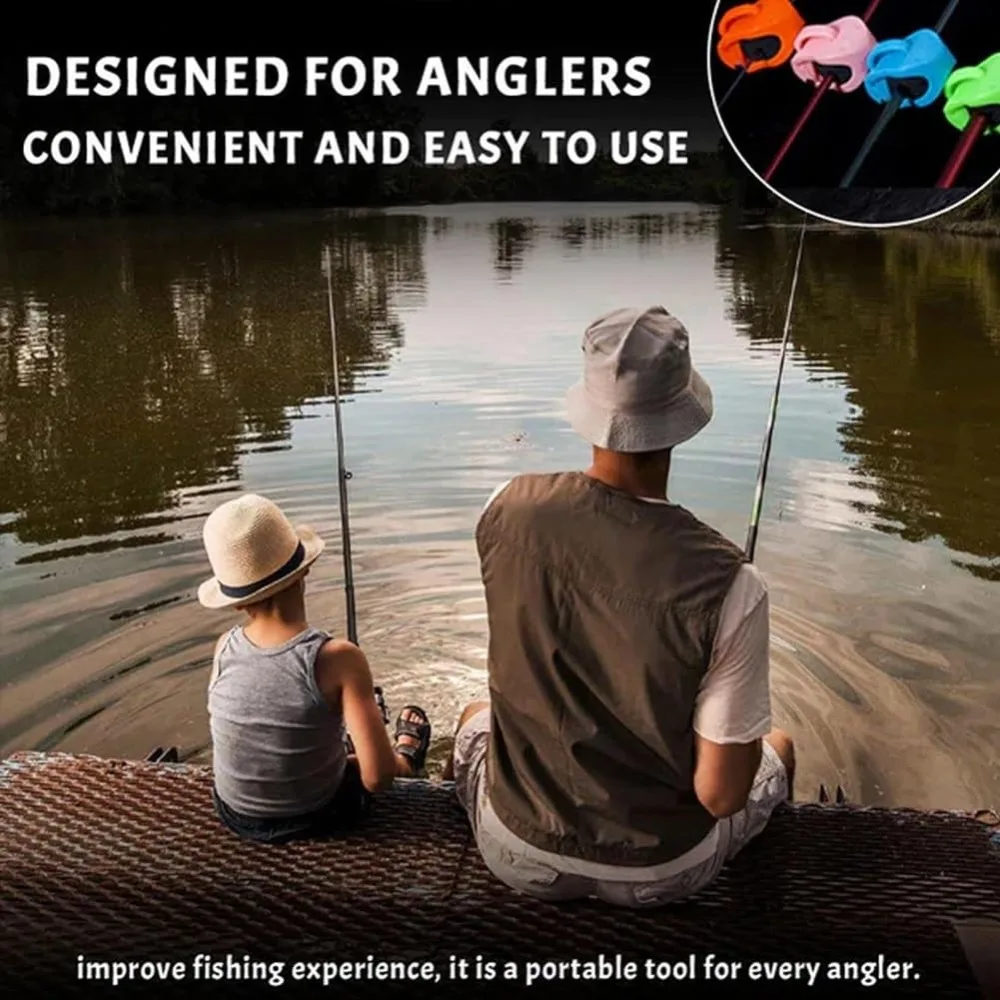

1 pair Portable Multifunctional Rod Holder Non-Slip Wall Mounted Fishing Rod Fixer Small Durable Beach Fishing Pole Holder