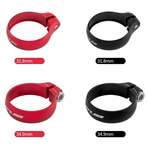 Imagen 2 del producto Abrazaderas para tija de sillín de bicicleta de montaña GUB G-500, abrazadera para tija de sillín de bicicleta de aleación de aluminio, accesorios para bicicleta de 31,8mm/34,9mm