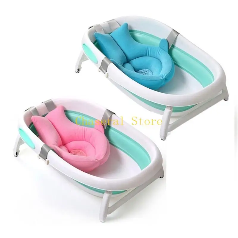 E7CE Bathing Float Cushion Pad Bathtub Support Cushion Infant Bath Mat
