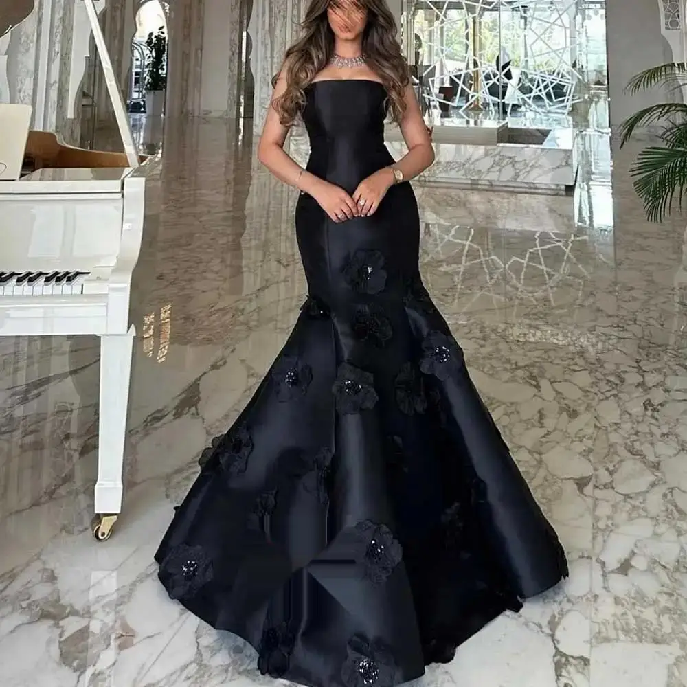 Dress Floor Length Luxury Birthday Evening Dress Sleeveless Summer Elegant Wedding Party Gowns For Women Arab 2024