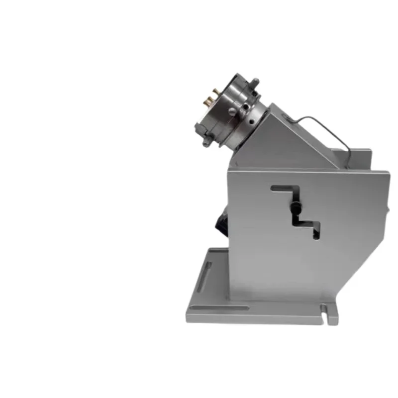 Laser marking machine miniature fast rotating shaft chuck, spring control