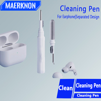 Bluetooth Earphones Cleaning Tool Portable Cleaner For Airpods Pro 3 2 Xiaomi Samsung Huawei Earphone Cleaner Cleaning Pen Brush