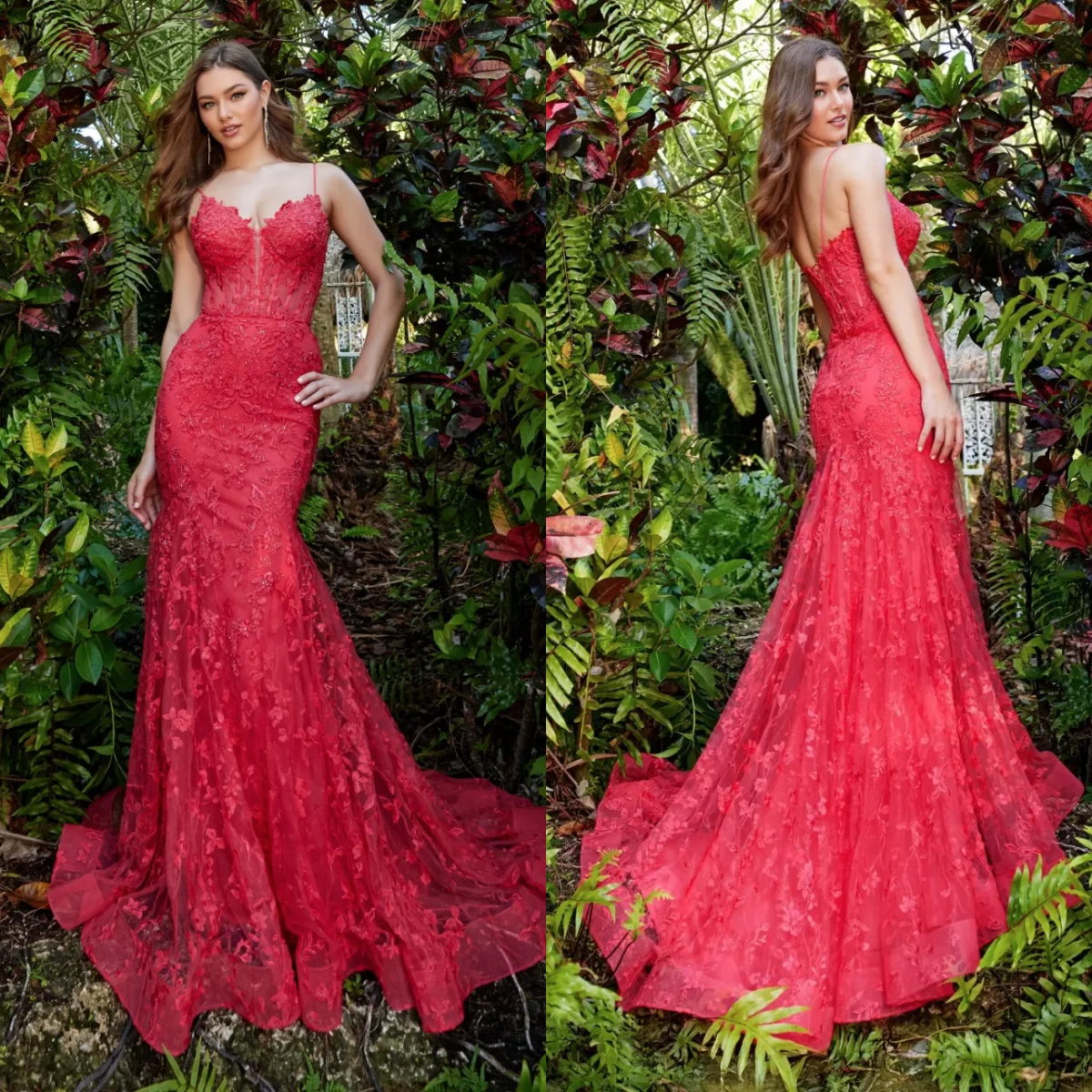 Red Sexy Mermaid Ev… - image